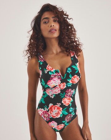 MAGISCULPT Medium Control V Wire Detail Swimsuit