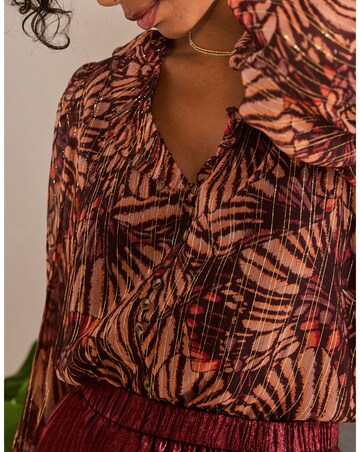 FatFace Grace Printed Blouse