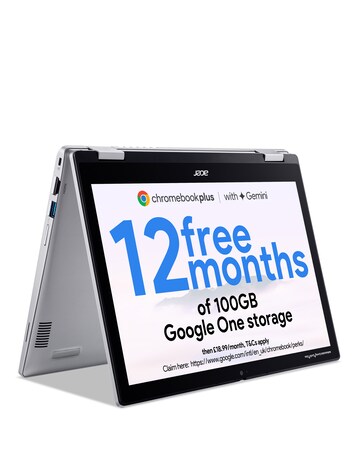 Acer Spin 312 2 in 1 Chromebook - 12in Intel N100 Touchscreen 4GB 128GB