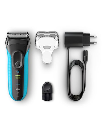 Braun Series 3 Wet and Dry 3040s Rechargeable Shaver