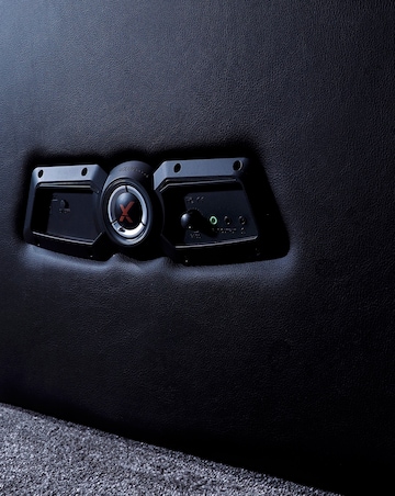 X Rocker Shift Luxe Jr 2.1 Audio Ottoman Gaming Chair for Kids