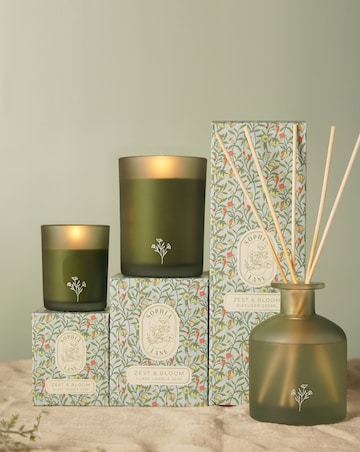 Sophia Lane Zest & Bloom Floral Candle - 250g