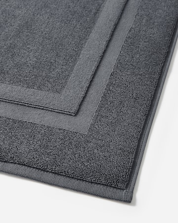 EGYPTIAN COTTON BATHMAT - Anthracite