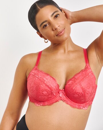 Pretty Secrets 2 Pack Ella Lace Padded Plunge Wired Bras B-K