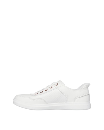 Skechers White Bobs D'Vine Slip In Trainer- Standard Fit (D)