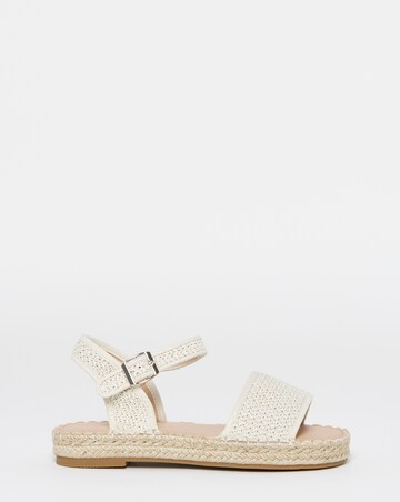 Maris Flatform Barely There Espadrille Sandals - Extra Wide Fit (EEE)