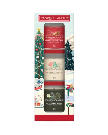 Yankee Candle Christmas Classics Giftset 3 Mini Votive