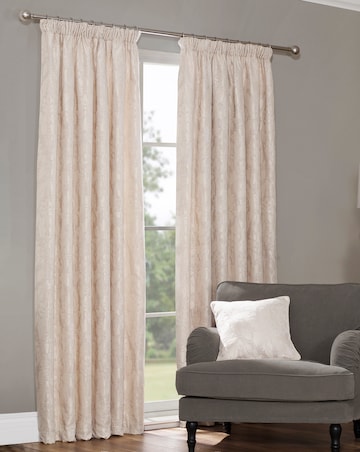 Baroque Taffeta Chenille 3" Curtains