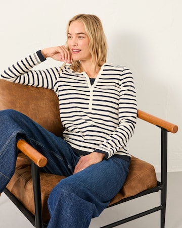 Fatface Mock 2 In 1 Henley Top