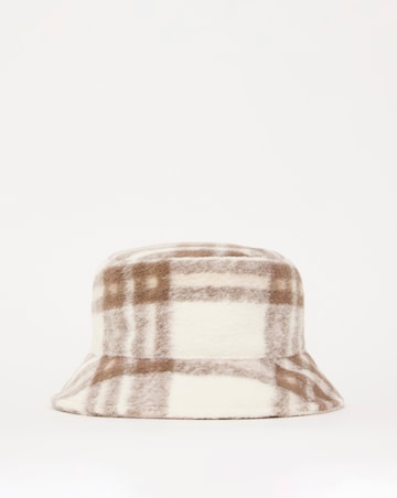 Ivory Check Bucket Hat