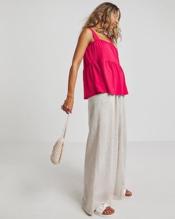 Hot Pink Supersoft Tiered Vest