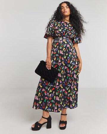 Twisted Wunder Ziggy Mushroom Maxi Dress