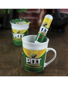 Pot Noodle Chicken &amp; Mushrom Mug and Spin Fork Gift Set