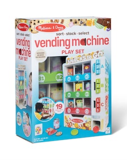 Melissa &amp; Doug Sort, Stock, Select Wooden Vending Machine Play Set