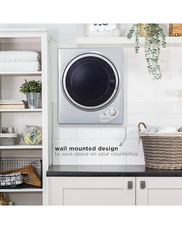 Russell Hobbs RH3VTD800S 2.5kg Compact Vented Tumble Dryer - Silver