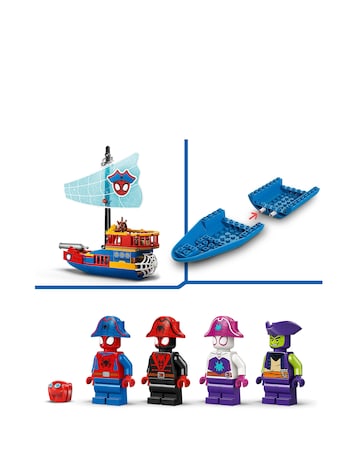 LEGO Marvel Spidey & His Amazing Friends Team Spidey Pirate Ship 11208