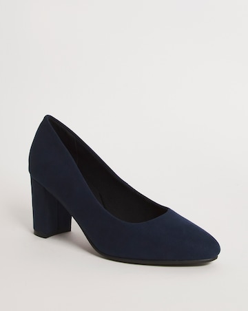 Dorothy Comfort Flexible Court Shoe - Wide Fit (E)