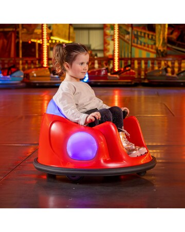 Xootz Kids Electric Bumper Car Ride-On - Red