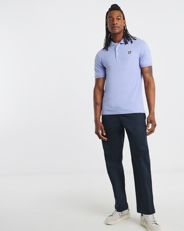 Lyle & Scott Plain Polo Shirt - Blue