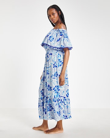 MAGISCULPT Bardot Beach Dress