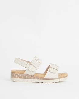 Cushion Walk Touch &amp; Close Buckle Sandal EEE Fit