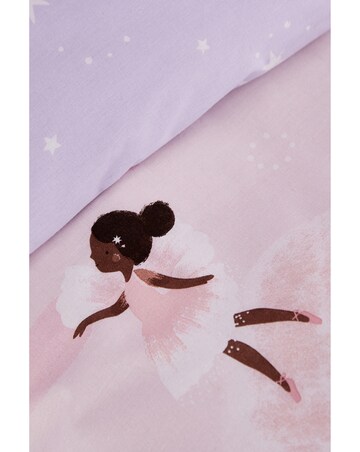 Catherine Lansfield Dancing Fairies Reversible Duvet Cover Set