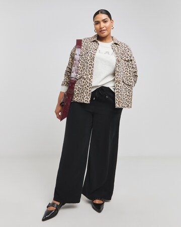 Grey Marl Milan Sequin Sweatshirt