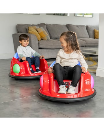 Xootz Kids Electric Bumper Car Ride-On - Red