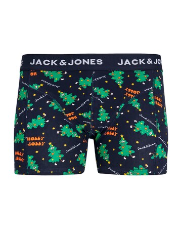 Jack & Jones Christmas Trunks 3 Pack - Multi