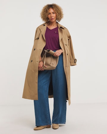 Mulberry Utility Pocket Long Sleeve Top