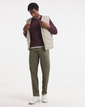 Onion Quilt Zip Through Gilet