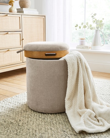 Ellen Tray Lid Storage Ottoman