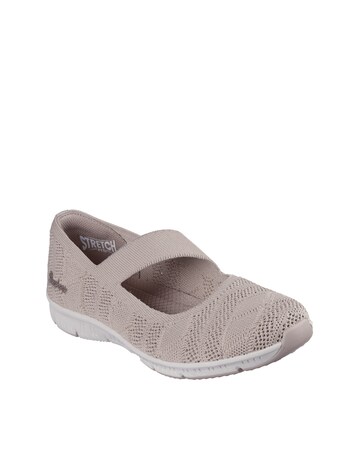 Skechers Knit Mary Jane Shoe Standard Fit