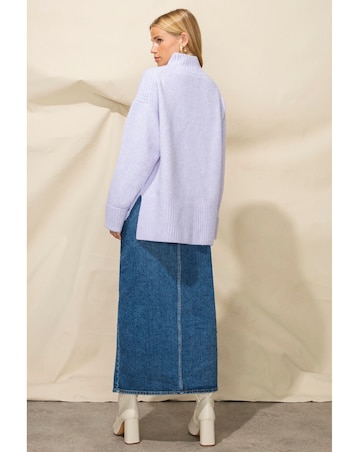 Ro&Zo Turn Back Cuff Jumper