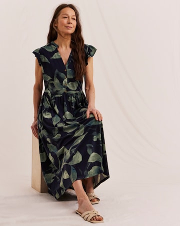 Julipa Petite Printed Jersey Midi Dress