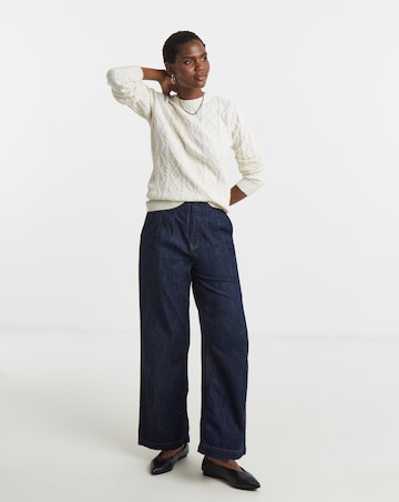Ivory Cable Jumper