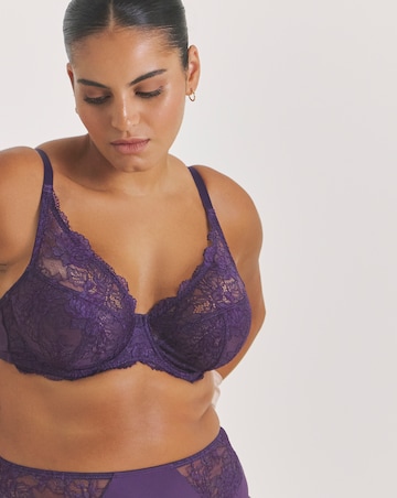 Pretty Secrets (2 Pack) New Ella Wired Full Cup Bras (C-J) Fig/Cherry
