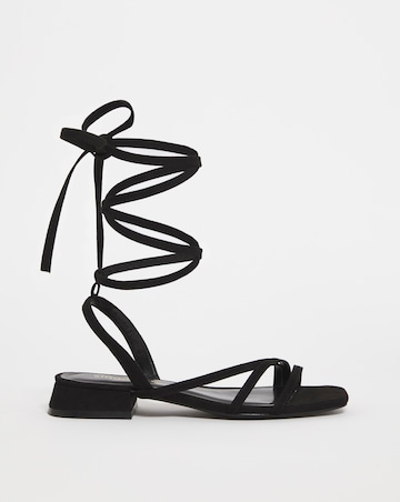 Rosalina Strappy Multi Wear Flat Sandals - Extra Wide Fit (EEE)