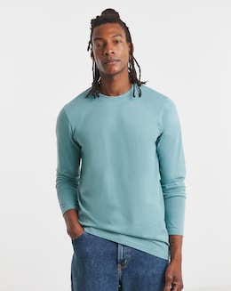 Long Sleeve Crew Neck T-Shirt Long