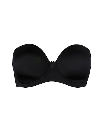 Pour Moi Definitions Lightly Pad Multiway Strapless Wired Bra Black