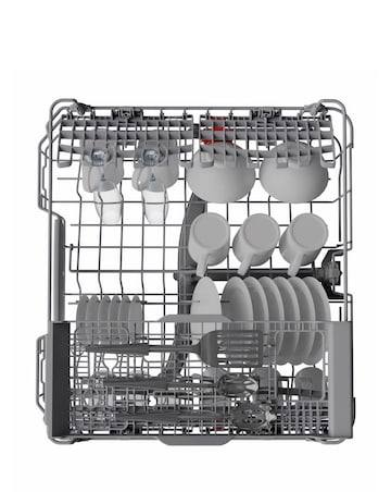 Hotpoint HFC3C26WCBUK Full Size Dishwasher 14 Place Settings Black + Install