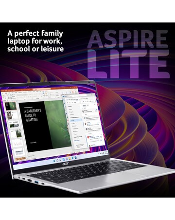 Acer Aspire Lite Laptop - 14in WUXGA Intel Core i3 8GB 256GB