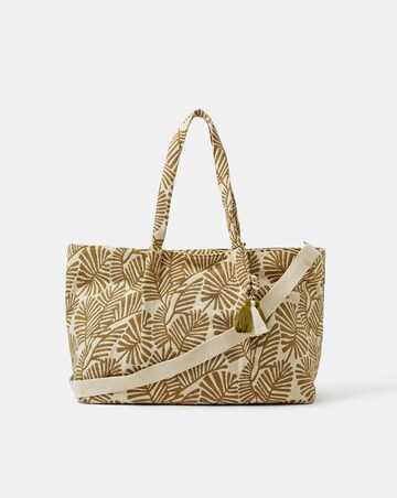Accessorize Palm Print Weekend Bag