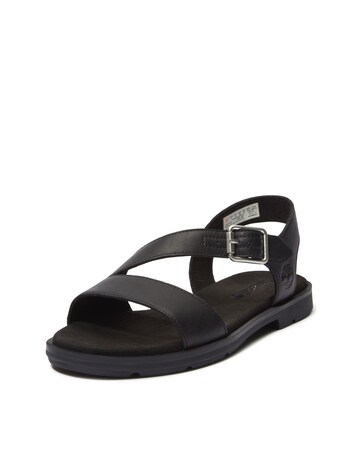 Timberland Calista Bay Black Full Grain Sandals