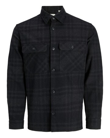 Jack & Jones Premium Rayle Check Over Shirt - Black