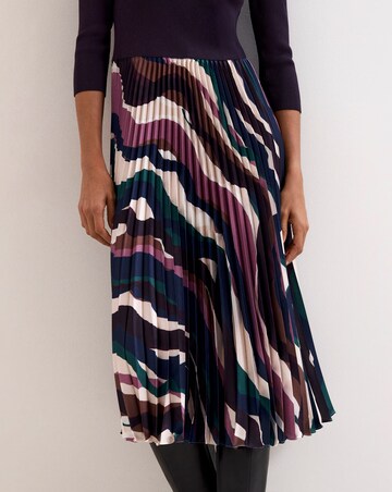 Phase Eight Woven Hem Verona Printed Dress