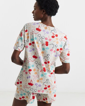 Simply Be Cherry Shortie Set