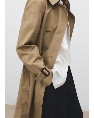 Mango Belted Trenchcoat