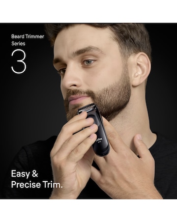 Braun - Beard Trimmer Series 3, +2 Styling Tools