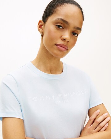 Tommy Hilfiger Logo Short Sleeve Crew Neck